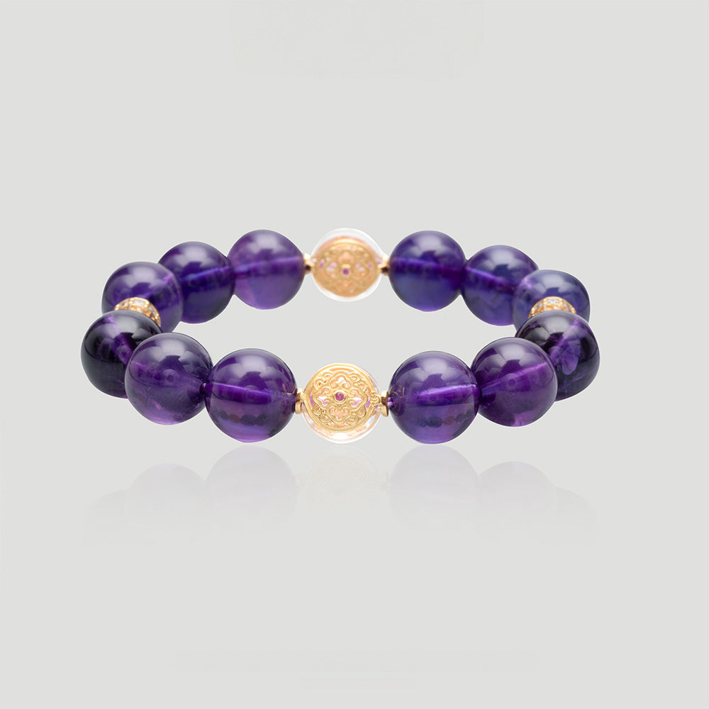 ORIENTAL REPUBLIC OF URUGUAYAMETHYST Bracelet BXNIW361RR228